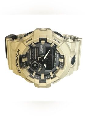 Casio G-Shock GA-1000UC Beige Tan Aviation Watch 20 BAR Shock Resistant 5527
